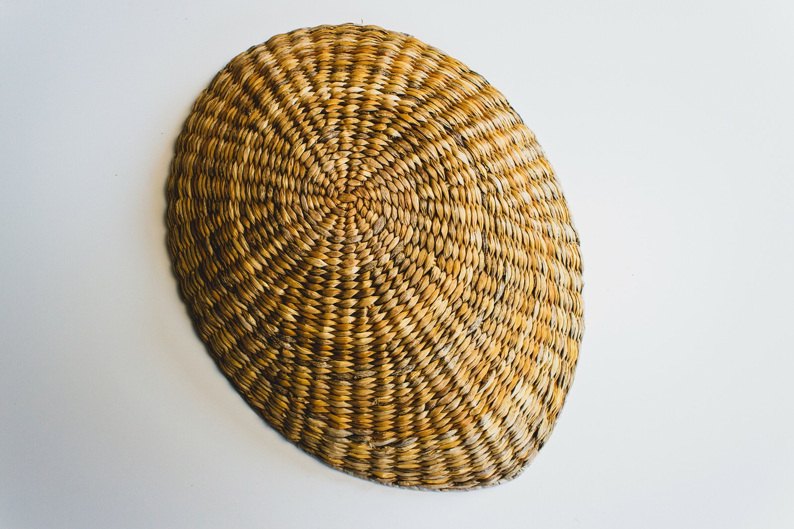 Decorative Water Hyacinth Fringe Tray Natural 24" .5" Opalhouse