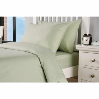 Mitre Essentials Spectrum Hausfrau Kissenbezug 50x76cm - Grün Polycotton - 2 Stück