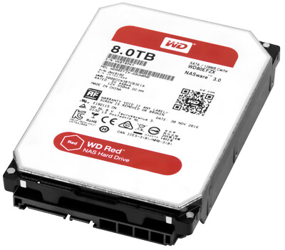 Western Digital WD Red 8 TB Internal 5400 RPM 3.5