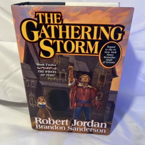 The Gathering Storm by Robert Jordan & Brandon Sanderson 1st Ed. Print Signed