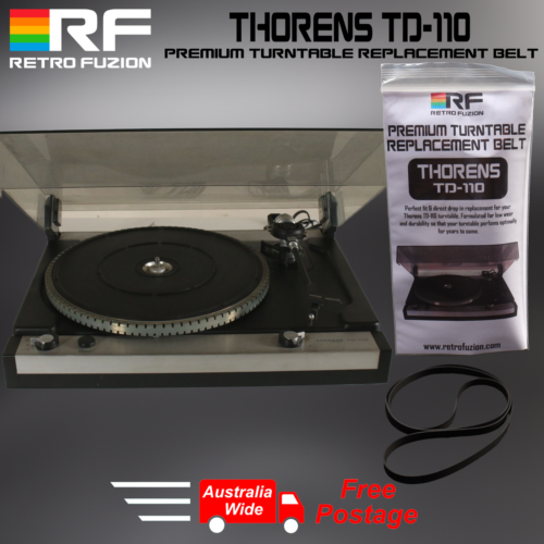 THORENS TD-110 Premium Turntable Replacement Belt - - Foto 1 di 3