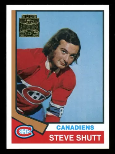 1974-75 Topps OPC Hockey #316 Steve Shutt HOF RC MINT Canadiens Rookie Reprint