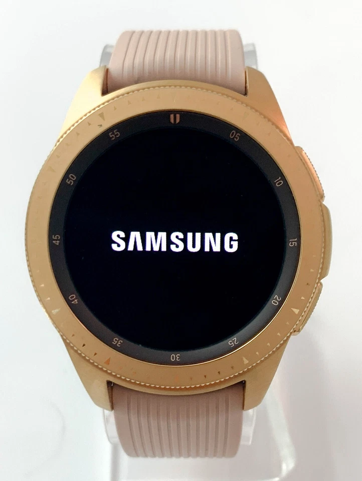 Reloj inteligente Samsung Galaxy Watch SM-R810 AMOLED 42 mm Bluetooth - negro y dorado SR