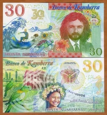Kamberra, 30 Numismas, 2018, UNC 30 year commemorative