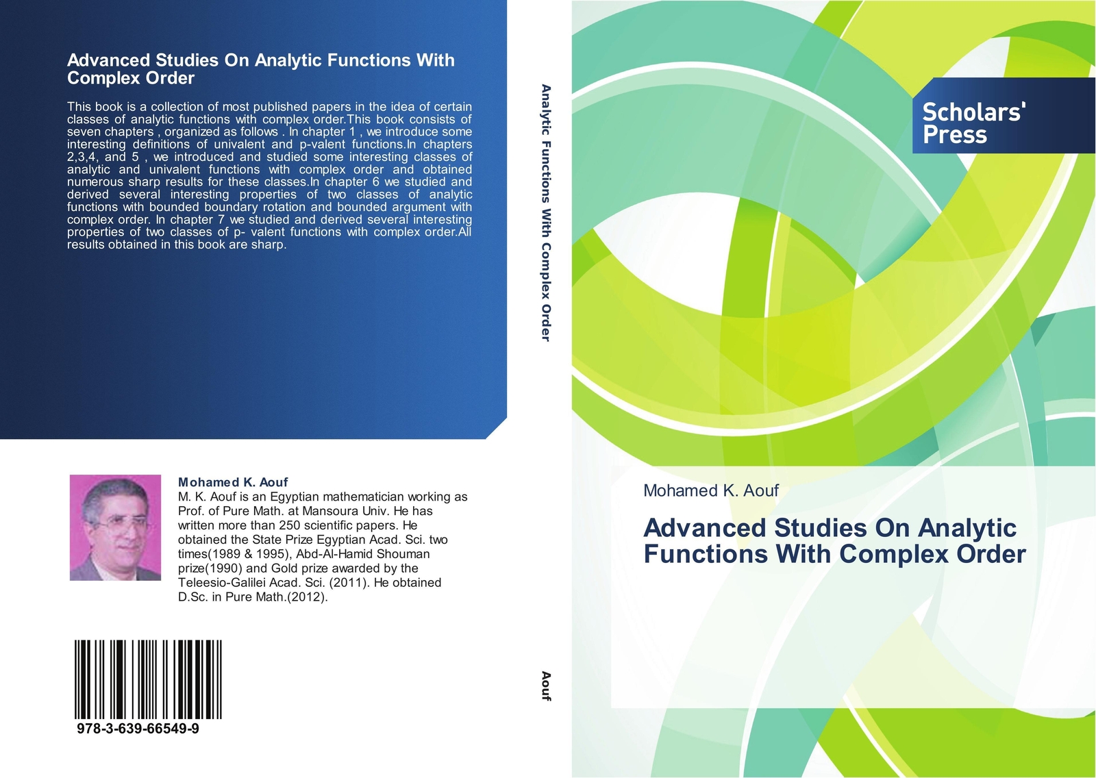 Thumbnail - Advanced Studies On Analytic Functions With Complex Order Mohamed K.