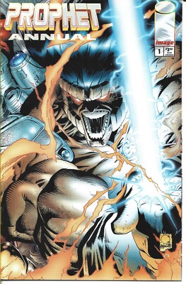 PROPHET ANNUAL #1 W/CARD IMAGE COMICS 1995 BAGGED AND BOARDED