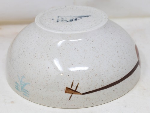 Vintage 1950's Red Wing Lute Song Covered Serving Bowl Mid-Century Modern - Picture 19 of 19