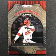 2022 Prizm JUAN SOTO Championship Stage Base #7