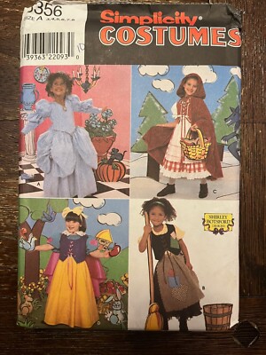 qw様オーダー Simplicity 8356 UNCUT Sewing Pattern, Child's Fairy Tale Costumes