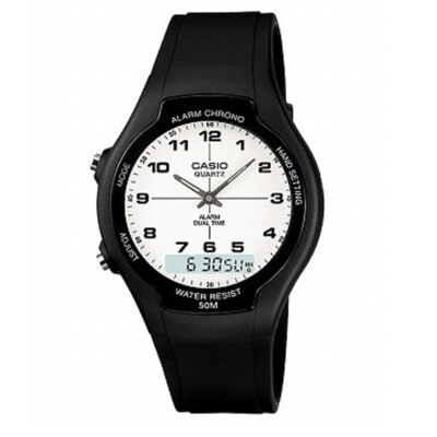 Casio Orologio analogico-digitale per unisex adulto automatico con cinturino non applicato S7231418, multicolore, striscia