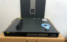 CISCO WS-C3650-24TS-S 24 Port Gigabit Switch 3650-24TS-S 4x SFP Gigabit Uplink
