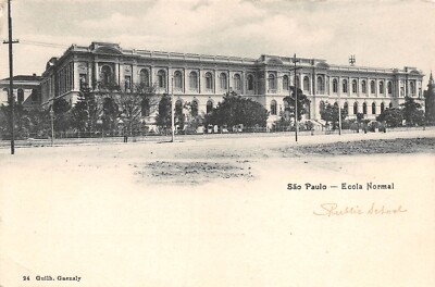 AK BRASILIEN SAN PAULO ECOLA NORMAL um 1910
