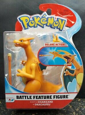 Jazwares Pokemon Charizard Deluxe Feature 2-in Action Figure with