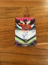Kenni Gomez 2023 Topps Bowman Inception Auto Fuchsia Foil Variation /75 NRMT+ RC