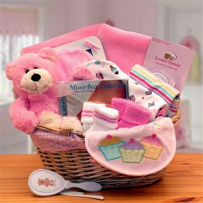 Pink hotsell baby hamper