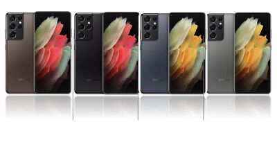 Samsung Galaxy S21 Ultra 5G G998U 512GB Fully Unlocked Smartphone - OPEN BOX -