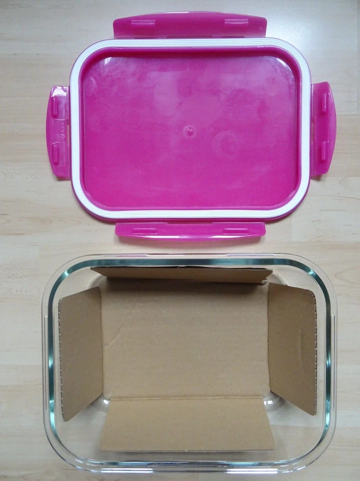 LocknLock Frischhaltedose Glas mit Deckel 2,0 L Borosilikatglas bruchsicher QVC - Bild 2 von 4