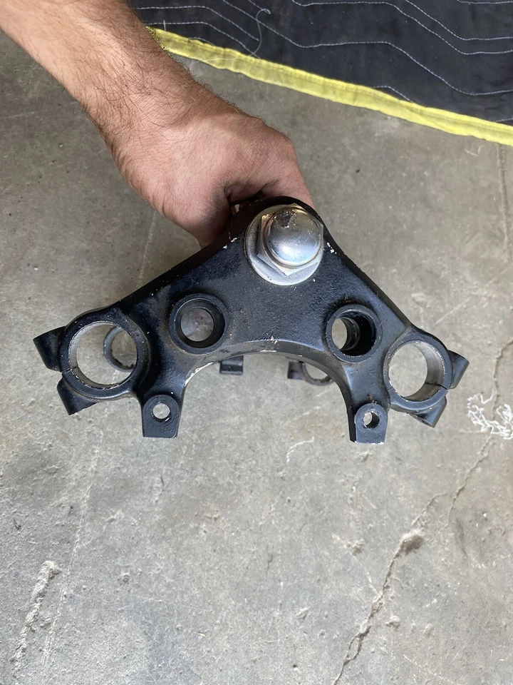 Honda CB360 CB360T 1974 triple árbol marco superior e inferior OEM motocicleta #3000E Foto 3 de 4