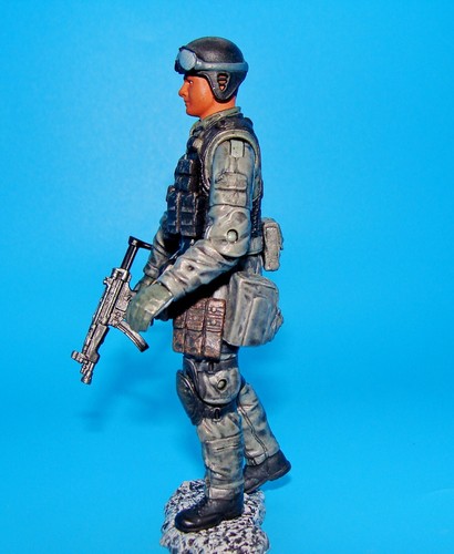 1:18 BBI Elite Forces of Valor U.S Navy Seal Delta Force Team Soldier Figure - Picture 2 of 8