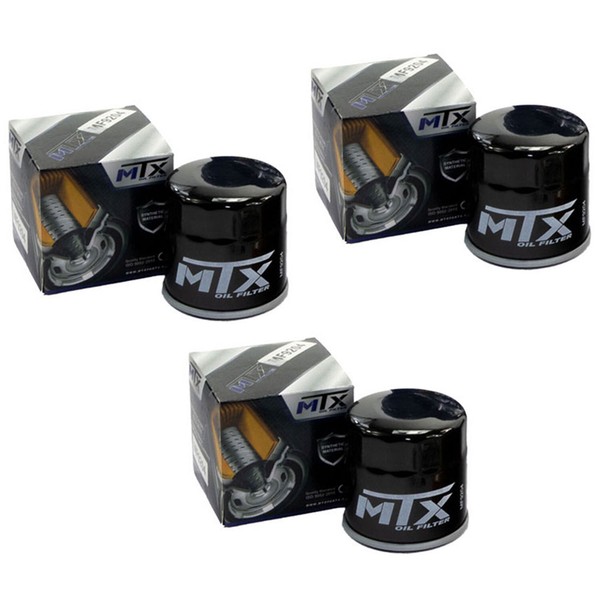 ÖLfilter Set 3 StüCk Moto Filters MF204 FüR Arctic Cat Kawasaki Yamaha 2000-2016-image