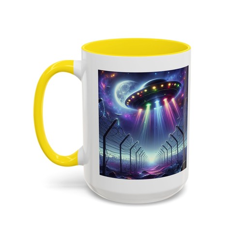 Área 51 OVNI nave espacial extraterrestres barco divertido barco de preparación de café taza de café perfecta - Imagen 28 de 65