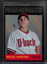 2013 Topps Heritage Black Refractor #HC76 Miguel Montero No 50 of 64
