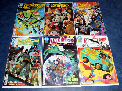 MULTIVERSUS COLLISION DETECTION #1 2 3 4 5 6 1st print A set DC 2024 BATMAN NM