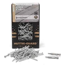 Huttig Grip 2in x 8 Outdoor Decking Screw Coarse Thread Torx Head 5lb 770 Screws