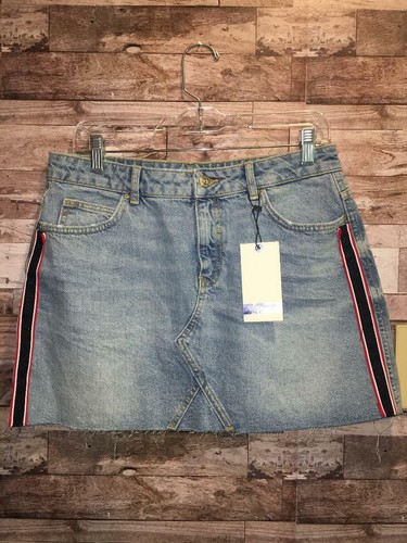 NWT ZARA BASIC Z1975 DENIM JEAN SKIRT 