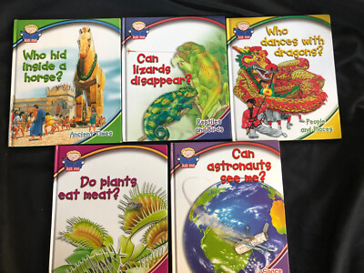 Ask Me Childrens Book Lot 5 Hardback Educational Homeschool Elementary Reptiles