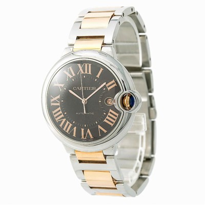 Cartier Ballon Bleu Box \u0026 Paper 3001 W6920032 Mens Automatic Watch 42mm  7612456621017 | eBay
