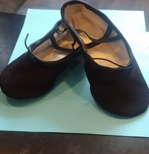 Combo Class Black Ballet Shoes, Nexete Ballet Shoes, Toddler Size 11.5