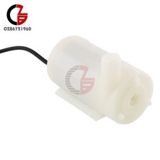 2PCS Ultra-quiet Mini DC 3-6V 120L/H Brushless Motor Submersible Water Pump