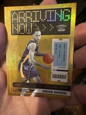 2023-24 NBA Hoops Jordan Hawkins Arriving Now Gold Foil Holo RC Rookie #1