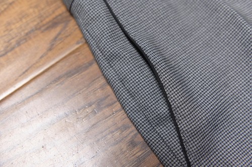 HUGO BOSS Hombre Genio Lana Ajuste Regular Gris Vestido Pantalones Dobladillo Eu - Imagen 4 de 9