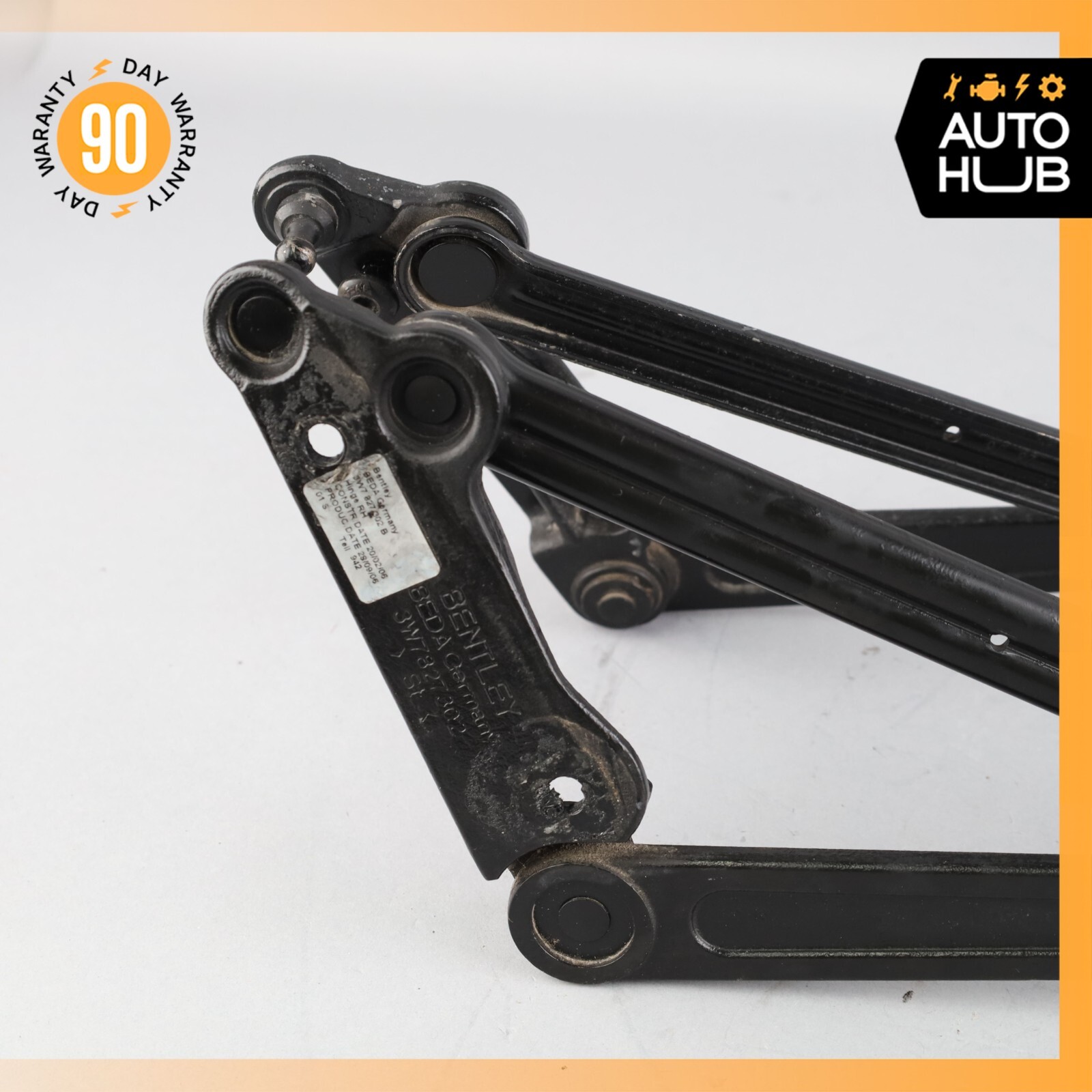07-18 Bentley Continental GTC Rear Trunk Lid Hinges Left & Right Set OEM