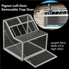 Pigeon Loft Door Removable Trap Door 4 Inlet Pigeon House Door 50*47*50cm