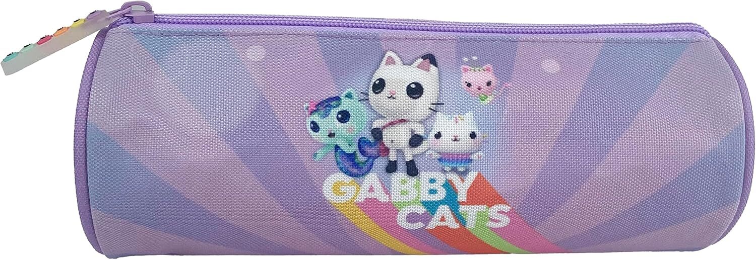 Габби- Цилиндрический пенал, Пенал для карандашей, Школьные принадлежности, Детский сад, Pandy P
