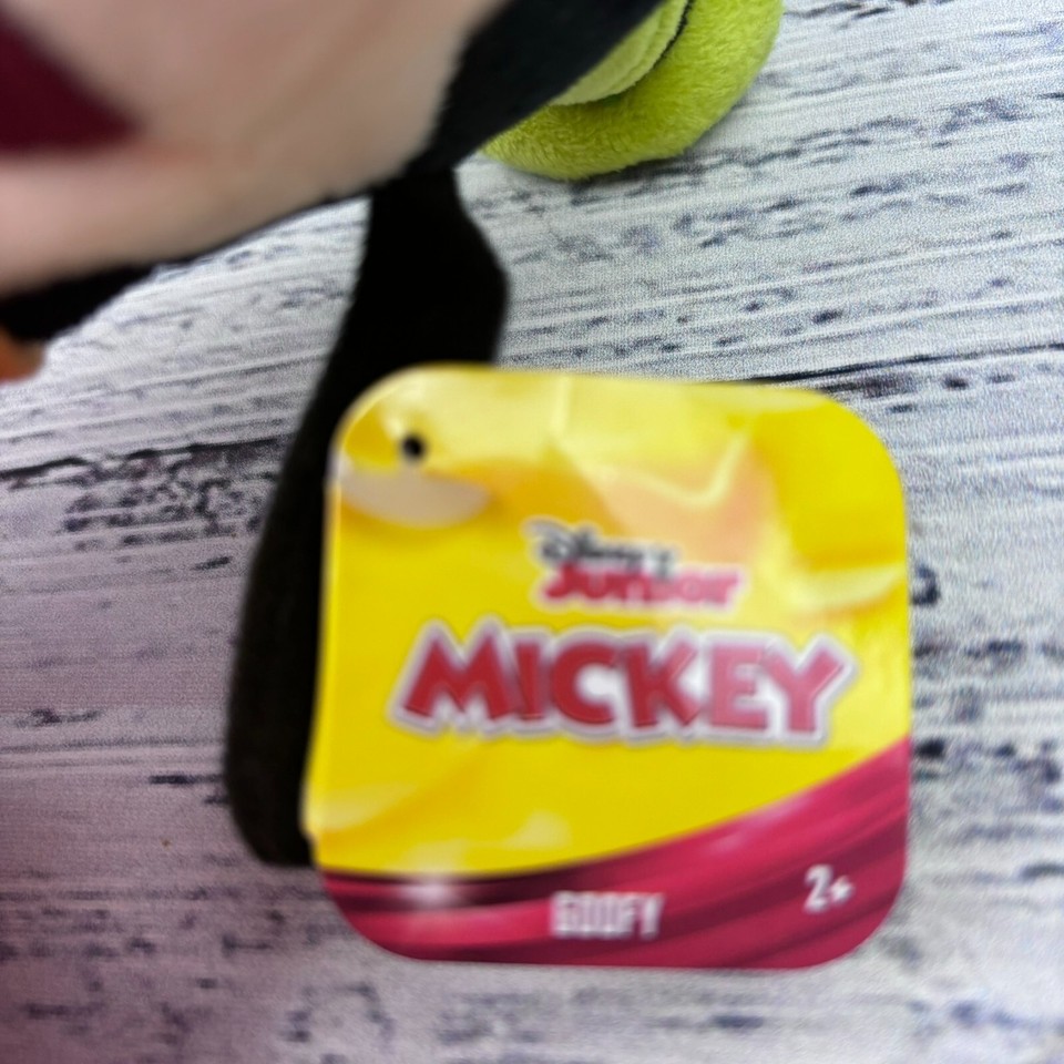 Disney Junior Mickey Sitting Goofy Kids Plush Just Play 711 Inch 2019