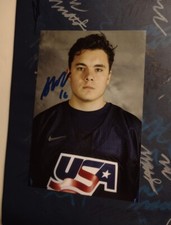 Sam Colangelo Autographed 4x6 Photo Anaheim Ducks Right Wing/Center 