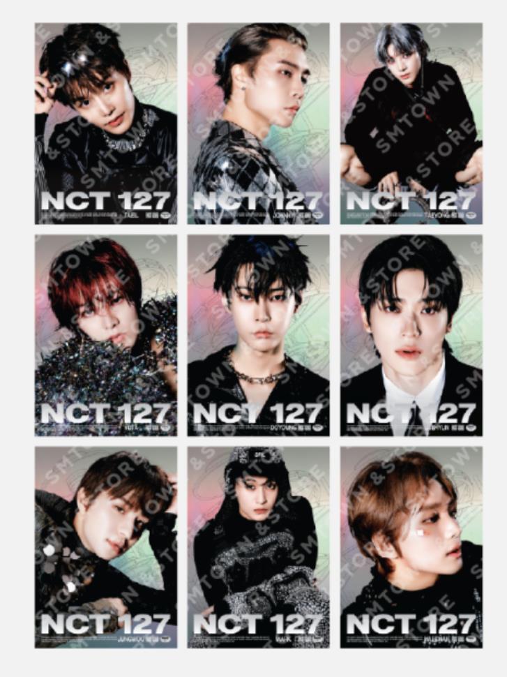NCT 127 NCT127 Fact Check SMTOWN OFFICIAL MD GOODS HOLOGRAM POSTER