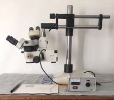 Leica Wild Stereozoom Microscopio M651 Supporto a doppia visione illuminato
