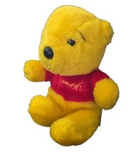 Vintage SEARS Winnie-the-Pooh Plush Toy Stuffed Animal Teddy Bear Disney 7" 90's