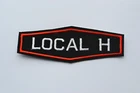 Local H Embroidered Iron-On Punk Rock Alternative Post Grunge Patch Badge
