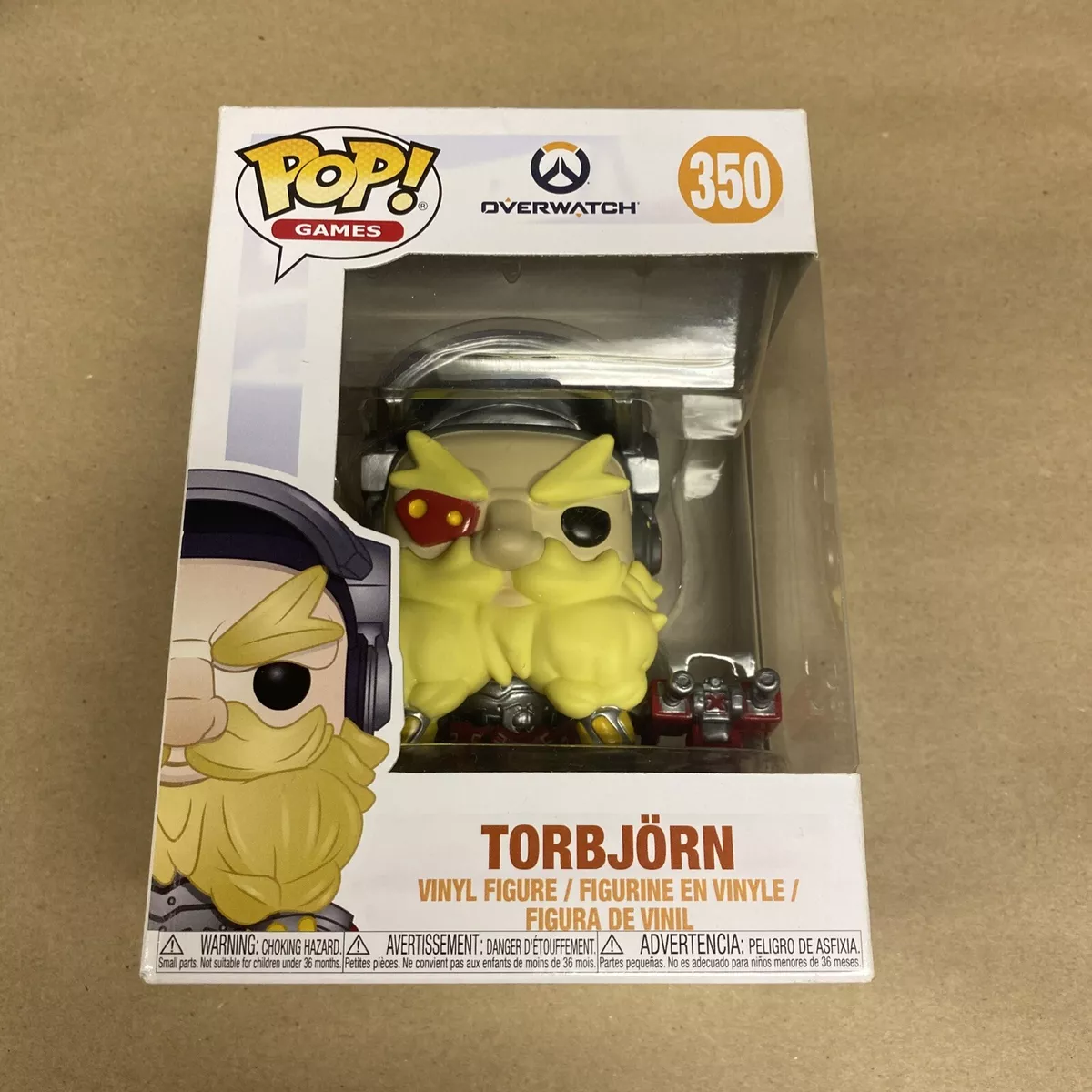 Sanselig Streng søsyge Funko Pop Overwatch Torbjörn with Turret #350 | eBay