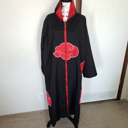 Naruto Shippuden Akatsuki Hokage Robe Cloak Coat Anime Cosplay