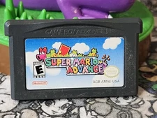 Super Mario Advance (Nintendo GameBoy Advance, 2001) Tested Works