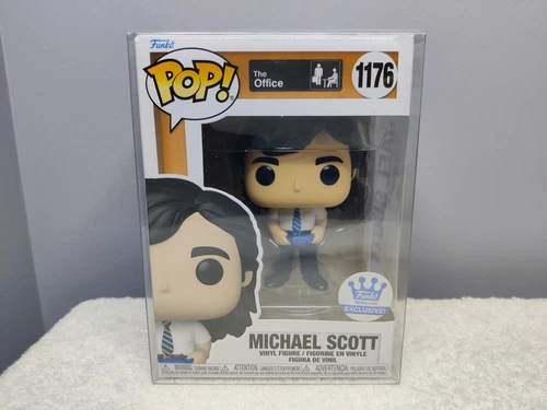 Funko Pop The Office Michael Scott Funko Shop Exclusive #1176 w/Pop Protector