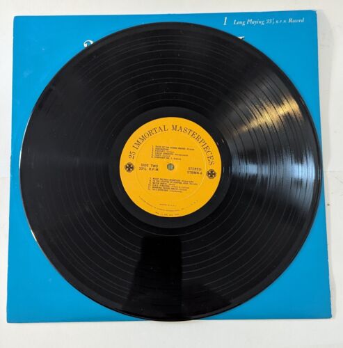 25 Immortal Masterpieces : 25 Great Triumphs Of Music Which Will Live Forever LP - Picture 3 of 4