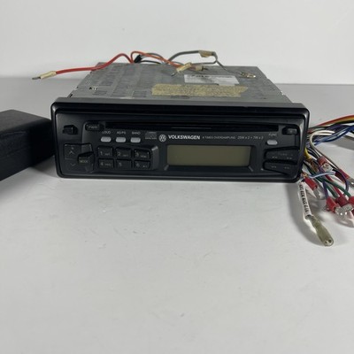 Volkswagen Eurovox CD RADIO RECEIVER Detachable Face PARTS / UNTESTED